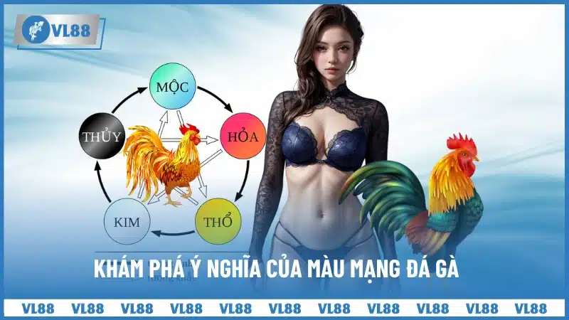 Khám phá ý nghĩa của màu mạng đá gà