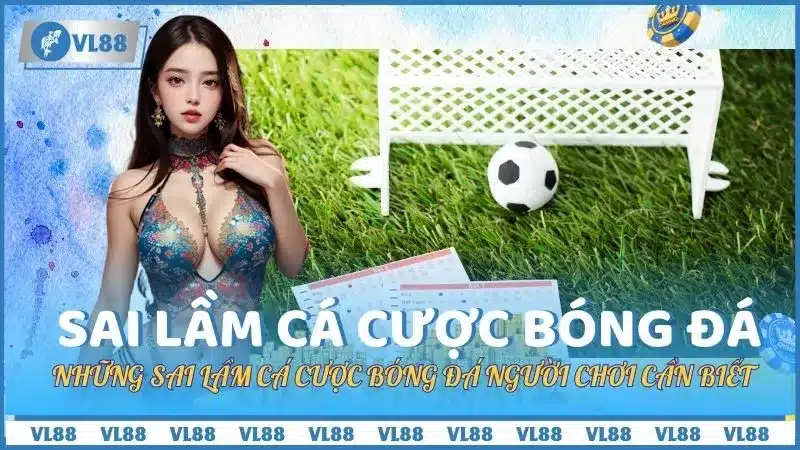 Những sai lầm cá cược bóng đá người chơi cần biết